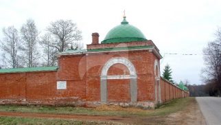 Башни и ограды северо-западные, 1837-1839 гг., Спасо-Бородинский монастырь, XIX в.