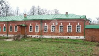Келейный корпус, 2-я четв. XIX в., Спасо-Бородинский монастырь, XIX в.