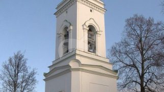 Колокольня, 1838 г., ансамбль Спасо-Бородинского монастыря