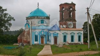 Церковь Николая Чудотворца, 1815-1819 гг., трапезная 1866 гг.