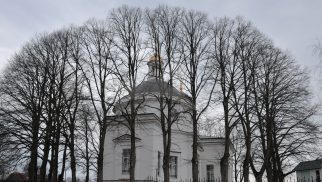 Церковь Спаса 1799 г. с приделом  Нерукотворного образа