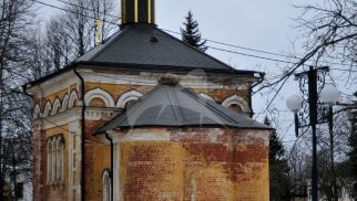 Церковь, усадьба Воробьевых, XIX в.