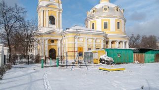 Церковь Вознесения на Гороховом поле, 1790-1793 гг., арх. М.Ф. Казаков