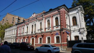 Главный дом, 1852 г. арх. Н.И.Козловский, городская усадьба П.Ф. Секретарева
