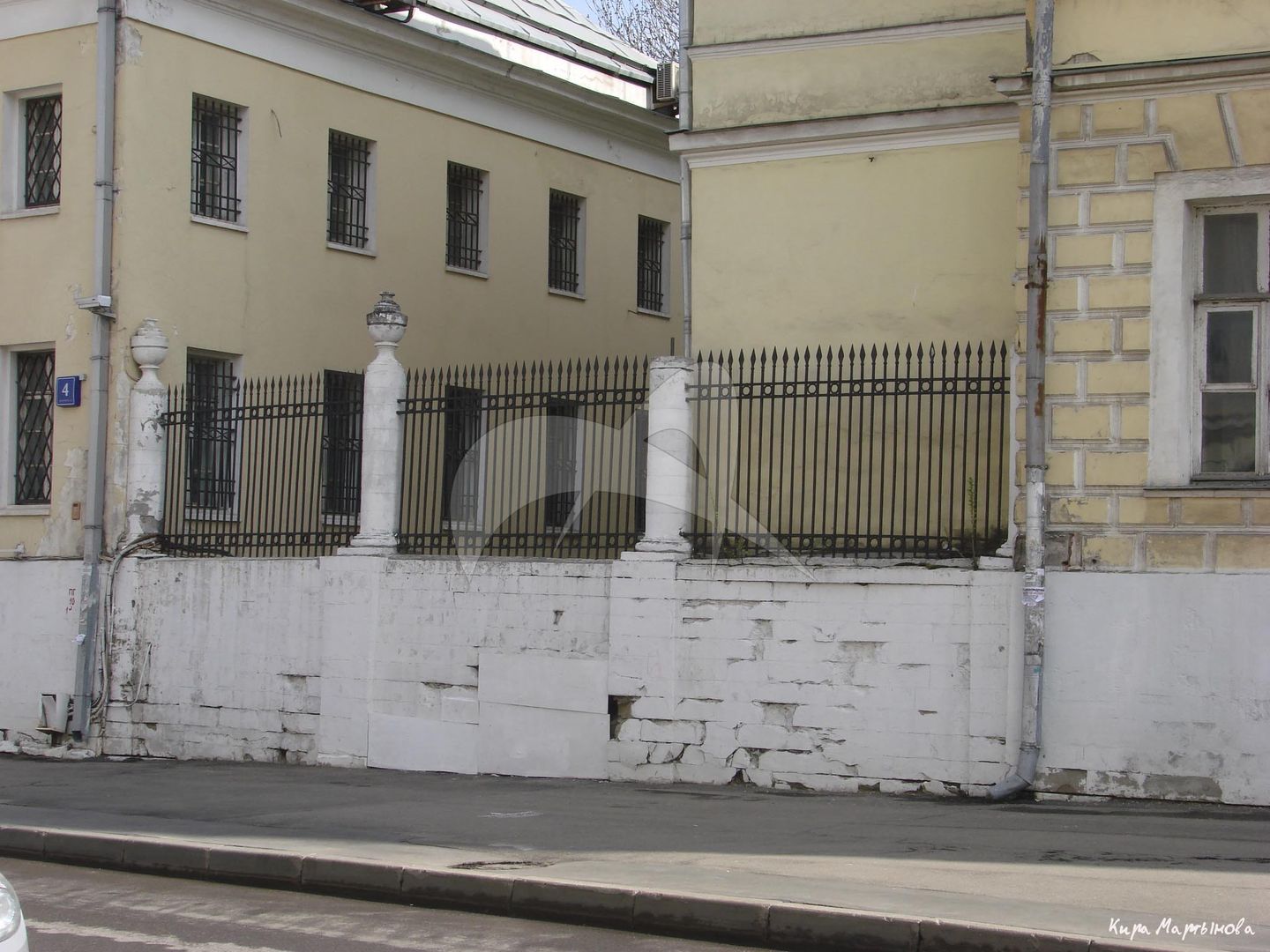 Ограда, начало XIX в., арх. М.Ф. Казаков, дом Демидова