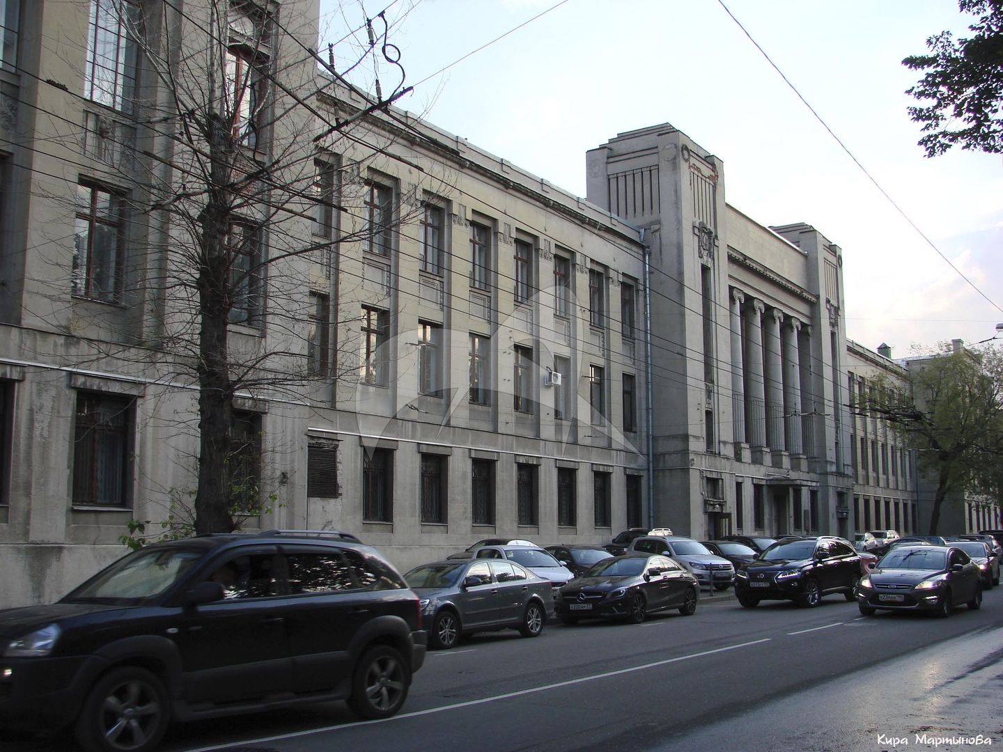Здание Университета Шанявского, 1930-е гг., арх. Е.В. Шервинский