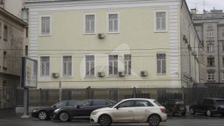 Дом Президента Московской дворцовой палаты сенатора А.Н. Урусова, в котором в 1827 г. бывал А.С. Пушкин
