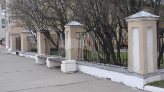 Ограда, дом Ф.А. Остермана