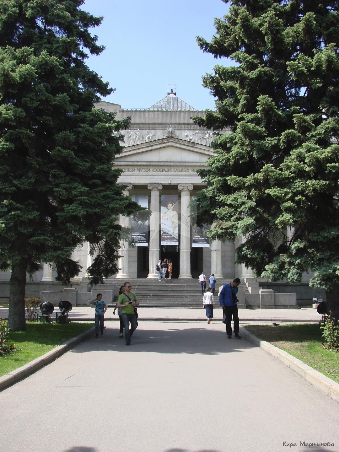Здание Музея изящных искусств, в котором 1 мая 1920 года Ленин Владимир Ильич выступал на торжественном собрании, посвященном открытию выставки проектов памятников «Освобожденному труду»