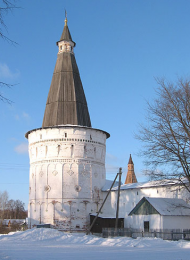 Башня Часовая, ансамбль Иосифо-Волоцкого монастыря, ХVI-ХVII вв.