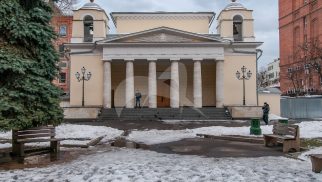 Церковь Людовика, 1830 г., арх. Д.И. Жилярди
