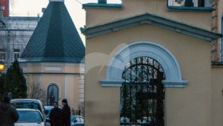 Трапезная и колокольня, начало XIX в., церковь Николы в Звонарях, арх. К.И. Бланк