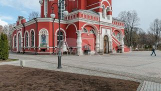 Церковь Благовещения в Петровском парке, 1843-1847 гг., арх. Рихтер Ф.Ф.