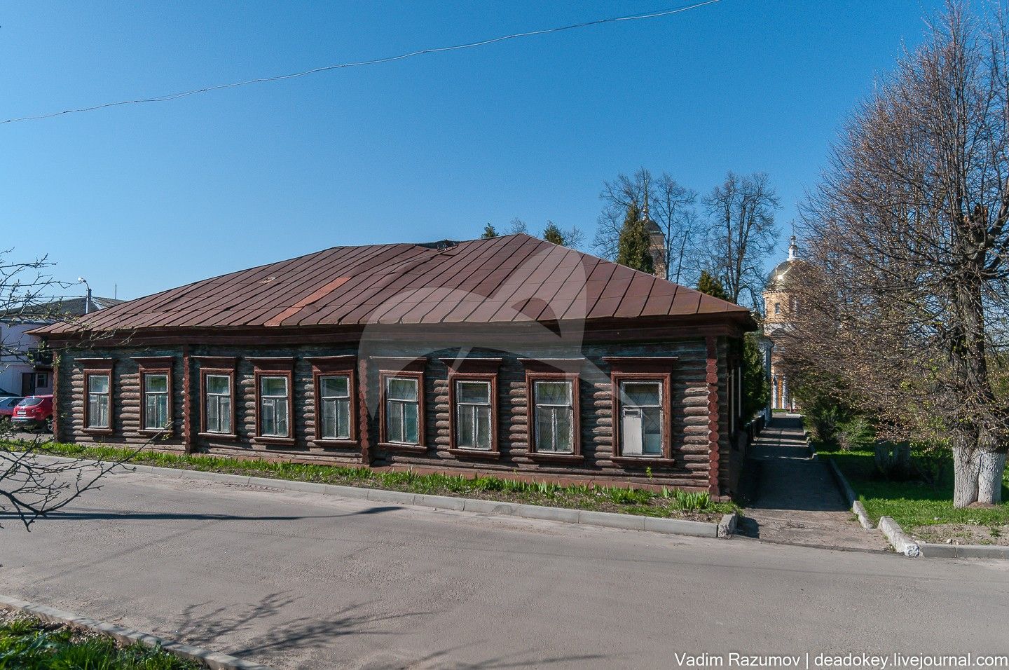 Здание, в котором 13 июня 1913 г. на IV уездном съезде большевиков выступал видный партийный и государственный деятель Калинин Михаил Иванович