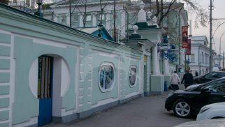 Белокаменные ворота, конец XVIII в., усадьба Воронцова-Дашкова