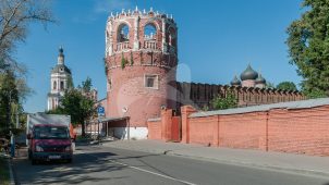 Башня № 11 — круглая угловая юго-западная, ансамбль Донского монастыря