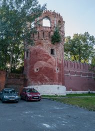 Башня № 8 — круглая угловая юго-восточная, ансамбль Донского монастыря