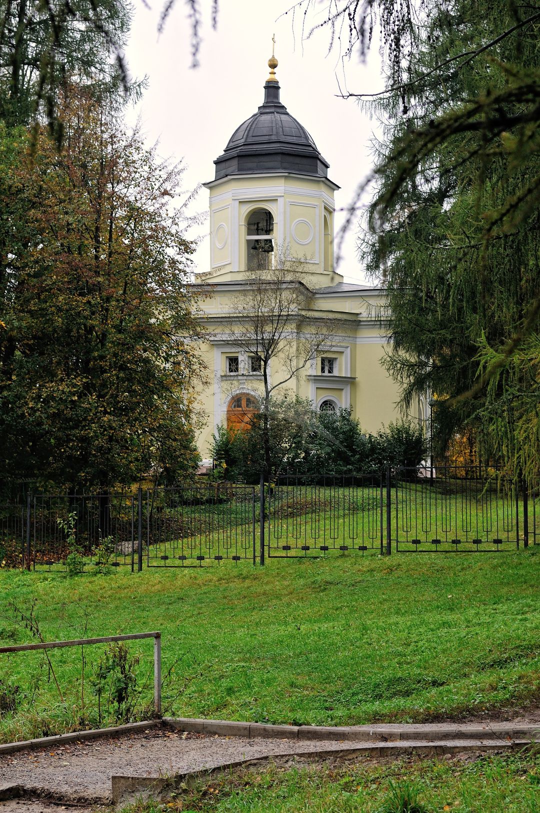 Церковь (зимняя, 1840-е г.), Ансамбль усадьбы Марфино