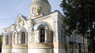 Церковь Святой Троицы, 1878-1884 гг., монастырь Николаевская Берлюковская Пустынь