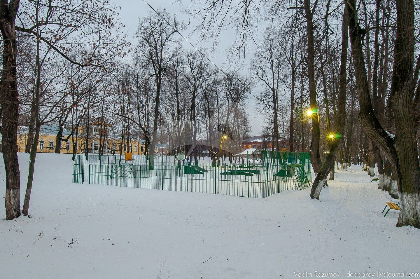 Парк, XVIII — XIX вв., усадьба «Фряново»