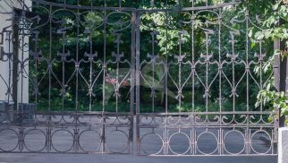 Ограда с воротами, XIX в., городская усадьба Д.Ф. Дельсаля