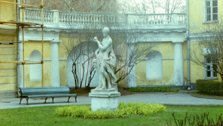 Памятник Парис и Елена, XVIII век, ск. Франческо Томеццоли, мрамор